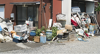 ゴミ屋敷・空家の廃屋の片付け